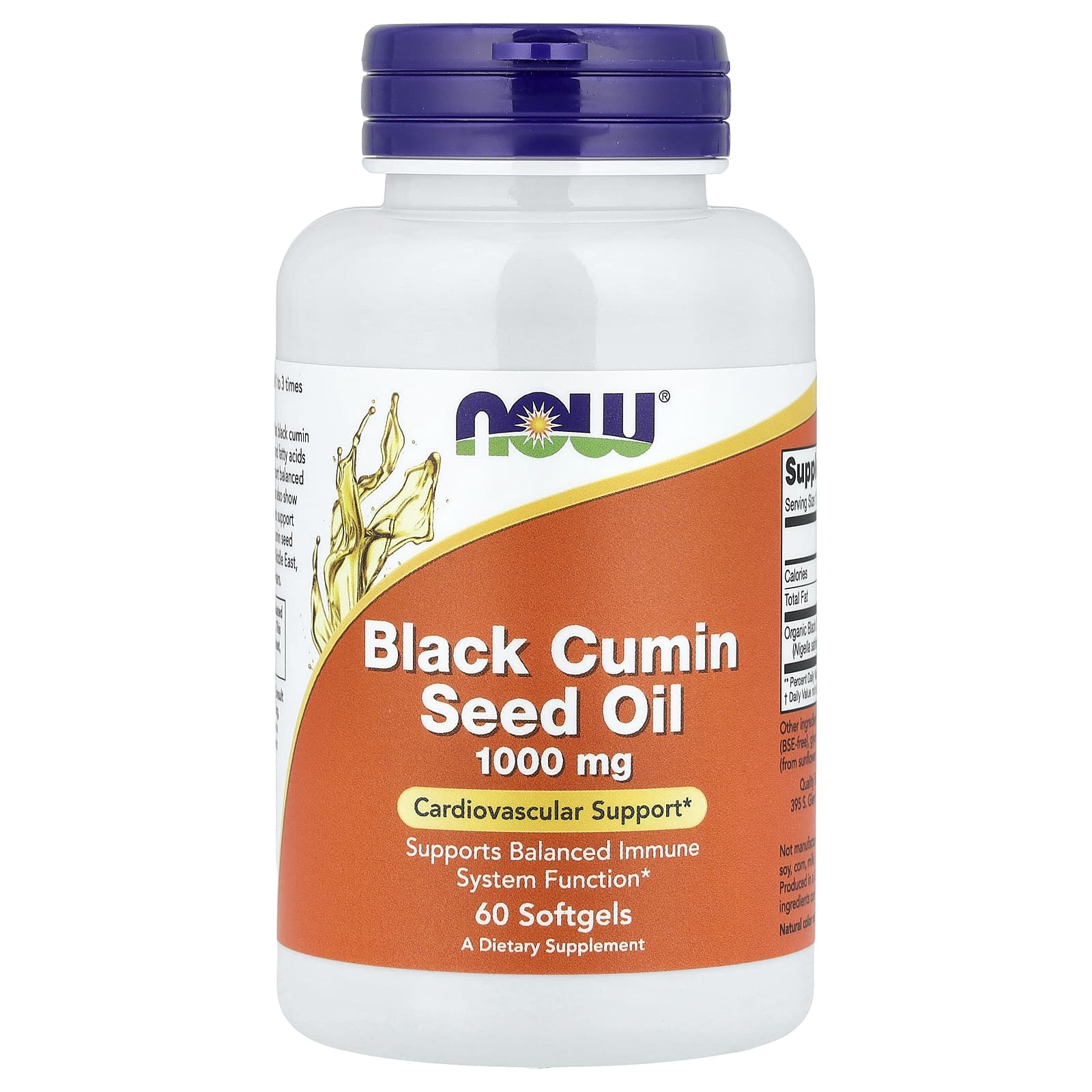 NOW Foods Black Seed Oil Softgels